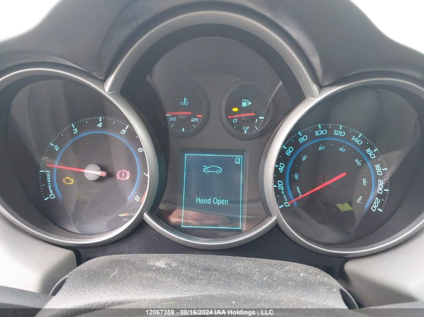 2012 Chevrolet Cruze VIN: 1G1PB5SH0C7249184 Lot: 12067359