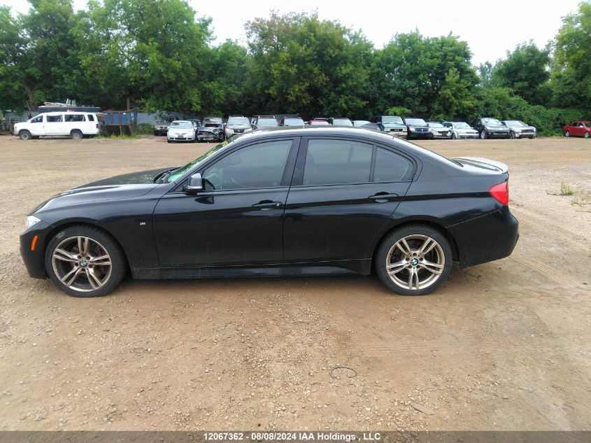 2014 BMW 335 Xi VIN: WBA3B9C57EP458181 Lot: 12067362