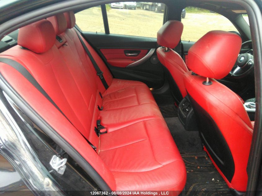 2014 BMW 335 Xi VIN: WBA3B9C57EP458181 Lot: 12067362