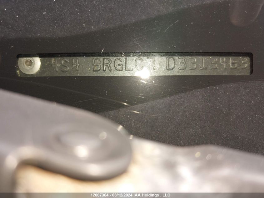 2013 Subaru Outback VIN: 4S4BRGLC7D3313463 Lot: 12067364