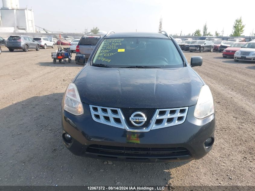 2012 Nissan Rogue Sv W/Sl Pkg VIN: JN8AS5MV4CW413482 Lot: 12067372