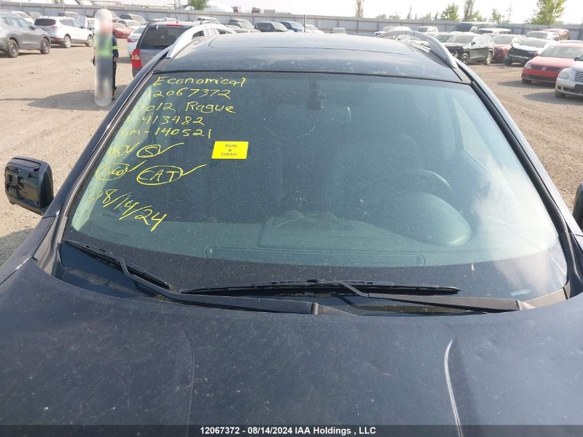 2012 Nissan Rogue Sv W/Sl Pkg VIN: JN8AS5MV4CW413482 Lot: 12067372