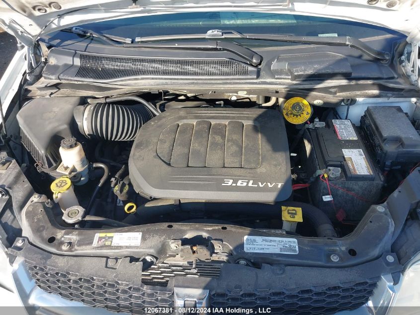 2016 Dodge Grand Caravan Se VIN: 2C4RDGBG0GR390144 Lot: 12067381