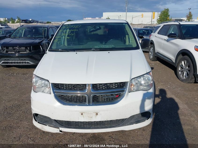 2016 Dodge Grand Caravan Se VIN: 2C4RDGBG0GR390144 Lot: 12067381