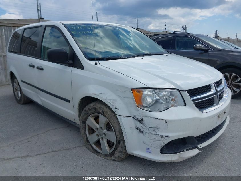 2016 Dodge Grand Caravan Se VIN: 2C4RDGBG0GR390144 Lot: 12067381