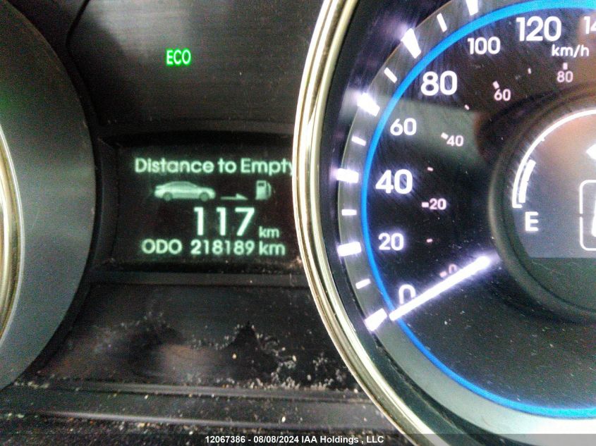 2013 Hyundai Sonata Gls VIN: 5NPEB4AC4DH564551 Lot: 12067386