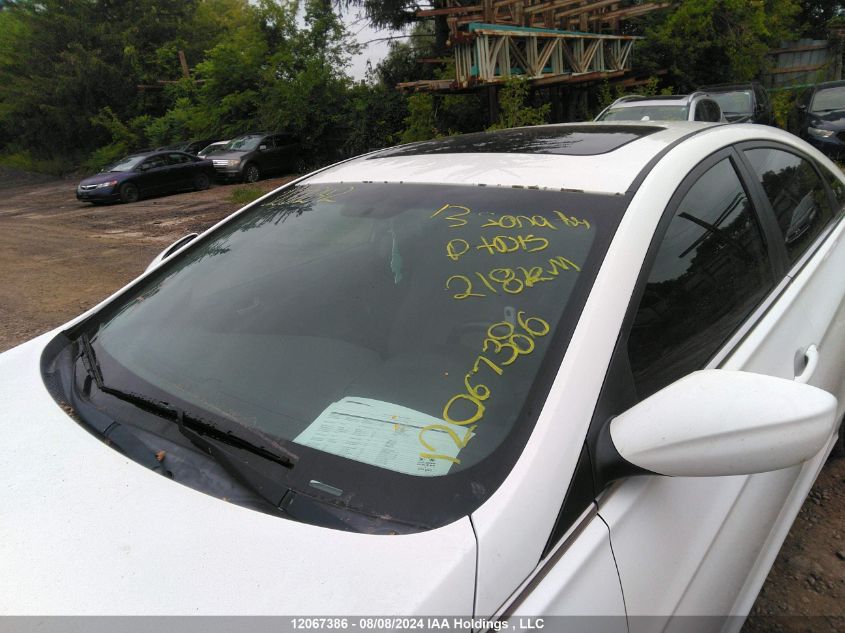 2013 Hyundai Sonata Gls VIN: 5NPEB4AC4DH564551 Lot: 12067386