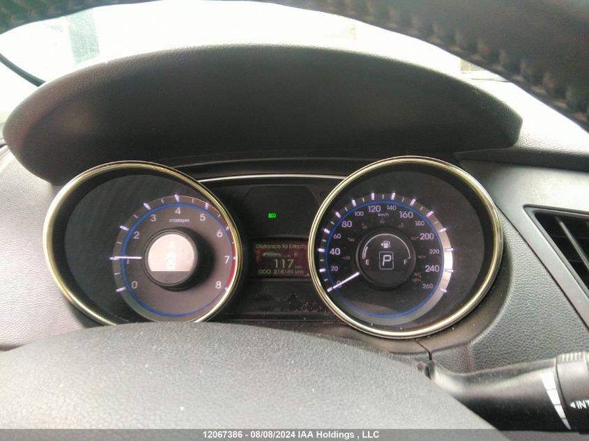 2013 Hyundai Sonata Gls VIN: 5NPEB4AC4DH564551 Lot: 12067386