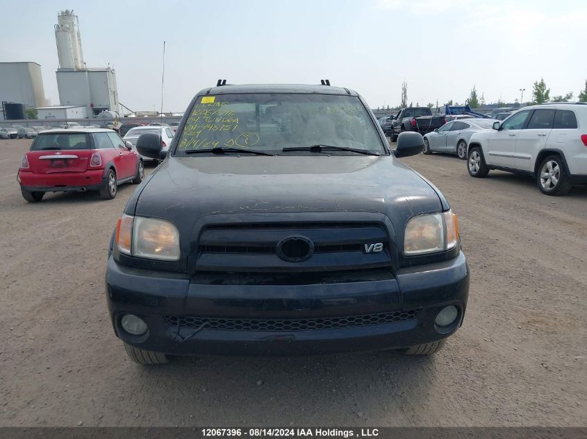 2004 Toyota Tundra Access Cab Limited VIN: 5TBBT48114S448151 Lot: 12067396