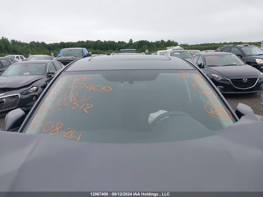 2017 Honda Hr-V VIN: 3CZRU6H57HM102512 Lot: 12067400