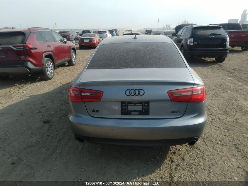 2012 Audi A6 VIN: WAUFGCFC9CN127519 Lot: 12067410