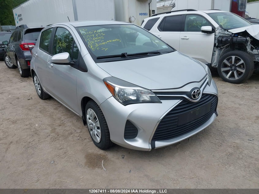 VNKKTUD37FA054756 2015 Toyota Yaris auction photo 1