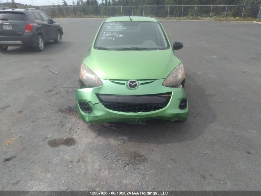 2011 Mazda Mazda2 VIN: JM1DE1HY7B0105737 Lot: 12067428