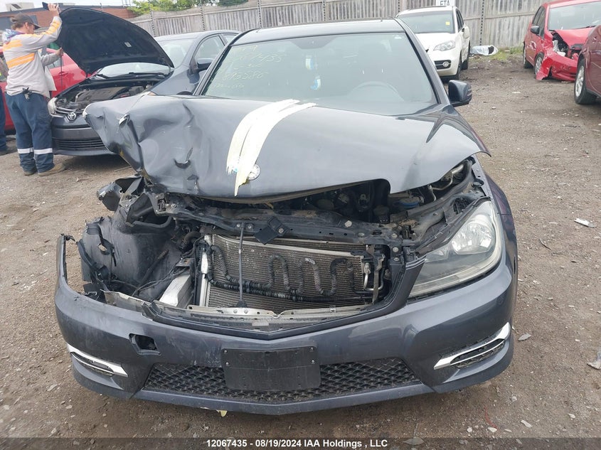 2014 Mercedes-Benz C 300 4Matic VIN: WDDGF8ABXEA893586 Lot: 12067435