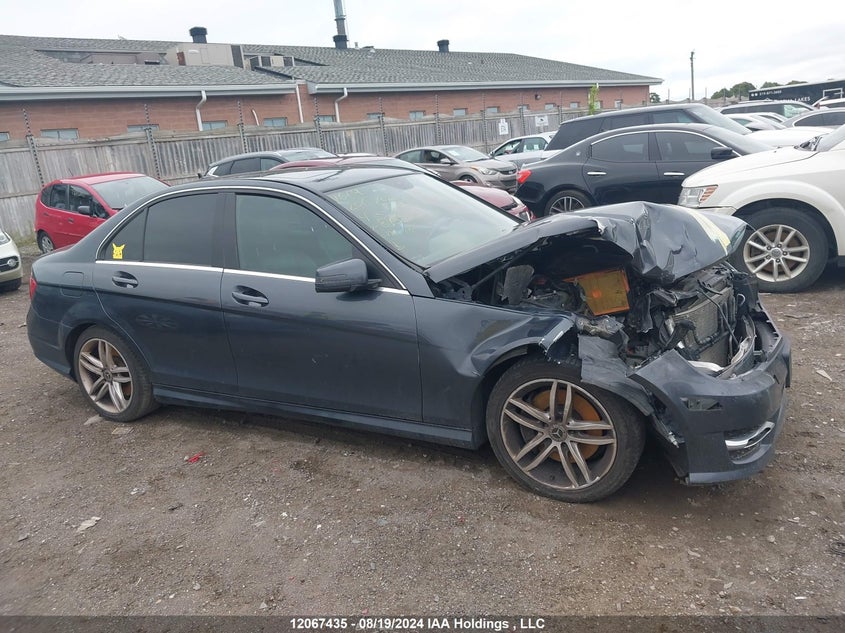 2014 Mercedes-Benz C 300 4Matic VIN: WDDGF8ABXEA893586 Lot: 12067435