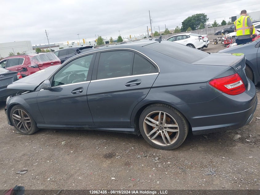 2014 Mercedes-Benz C 300 4Matic VIN: WDDGF8ABXEA893586 Lot: 12067435