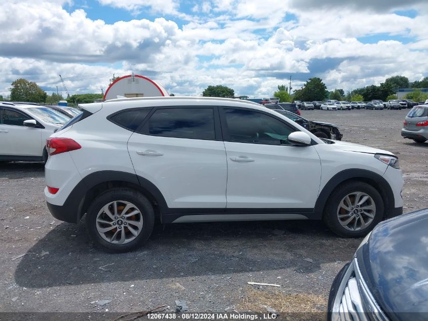 2018 Hyundai Tucson Limited/Sport And Eco/Se VIN: KM8J33A44JU740364 Lot: 12067438