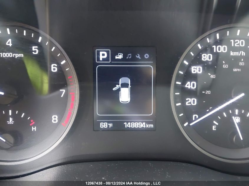 2018 Hyundai Tucson Limited/Sport And Eco/Se VIN: KM8J33A44JU740364 Lot: 12067438