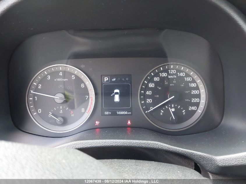 2018 Hyundai Tucson Limited/Sport And Eco/Se VIN: KM8J33A44JU740364 Lot: 12067438