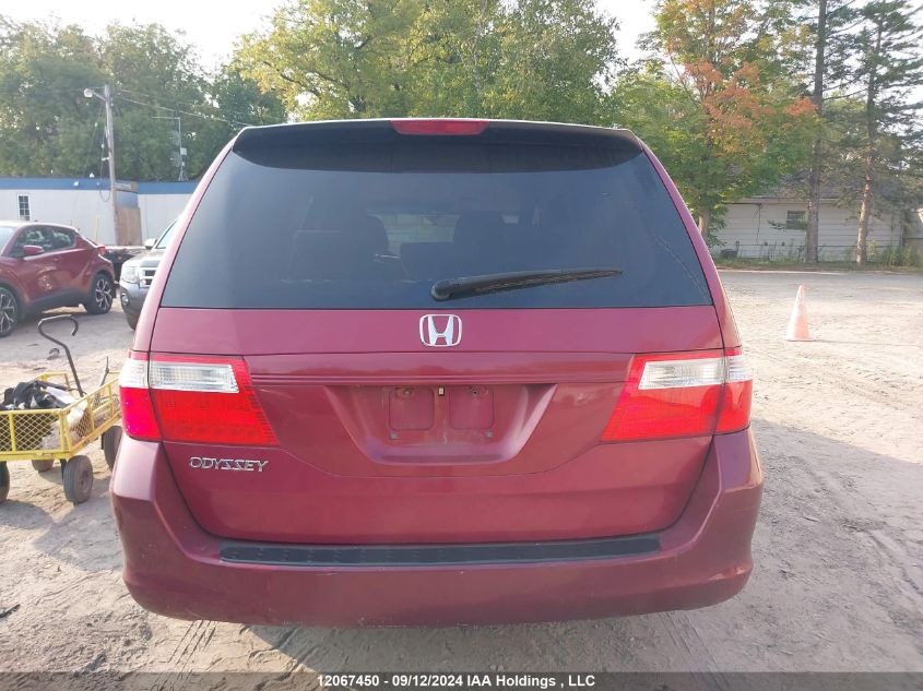 2006 Honda Odyssey VIN: 5FNRL38266B505413 Lot: 12067450