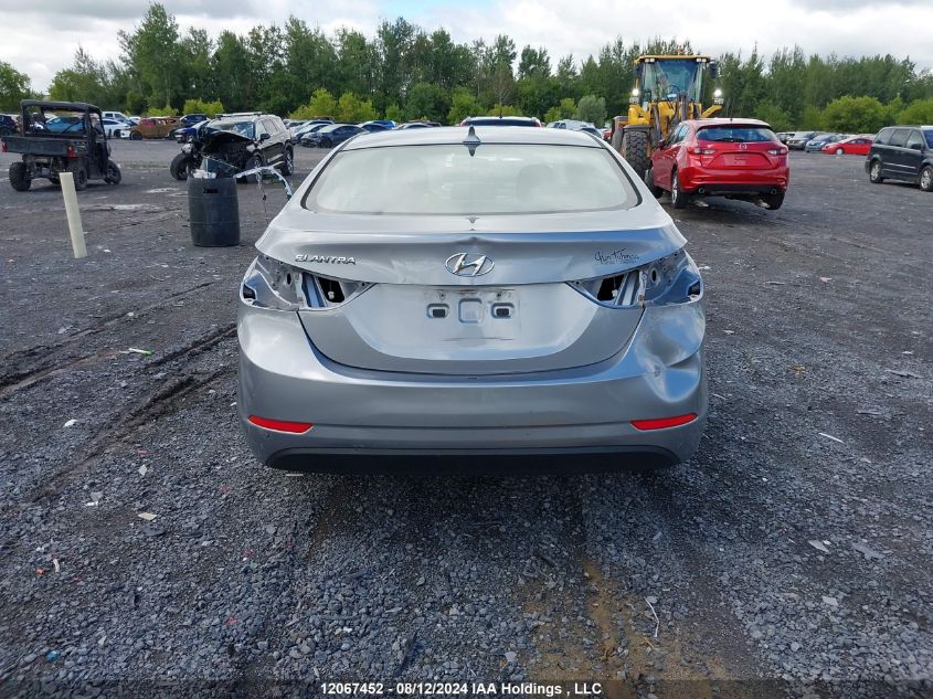 2015 Hyundai Elantra Se/Sport/Limited VIN: 5NPDH4AE8FH606444 Lot: 12067452