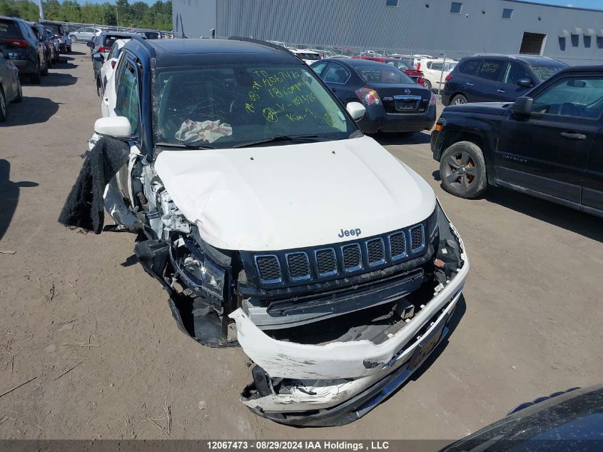 3C4NJDCB6JT107520 2018 Jeep Compass Limited