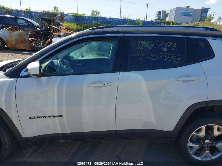 3C4NJDCB6JT107520 2018 Jeep Compass Limited