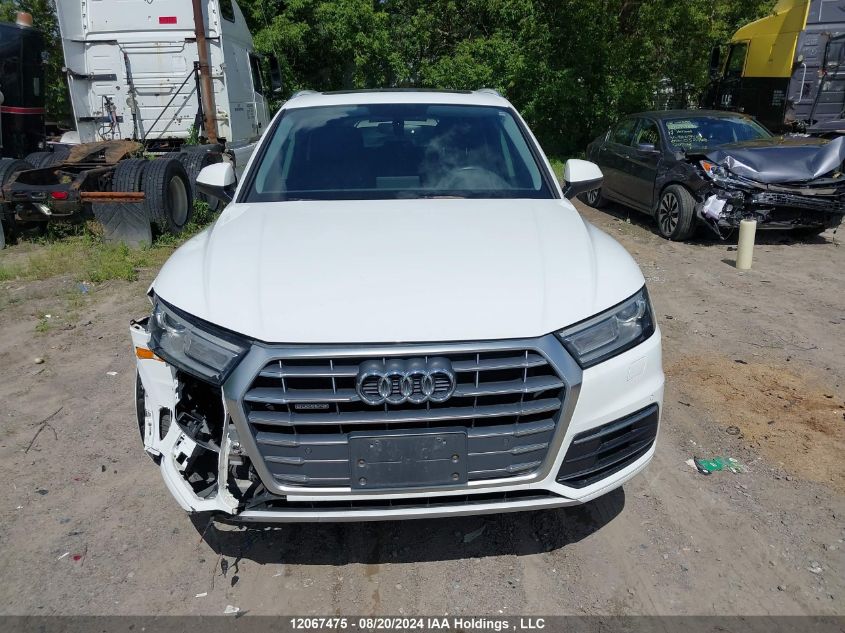 2018 Audi Q5 VIN: WA1BNAFY3J2074848 Lot: 12067475