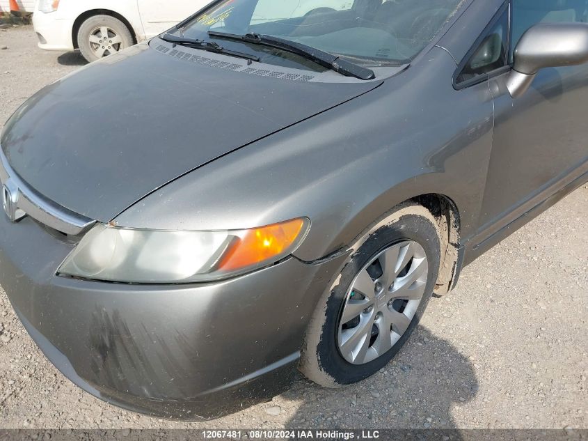 2007 Honda Civic Sdn VIN: 2HGFA16377H034071 Lot: 12067481