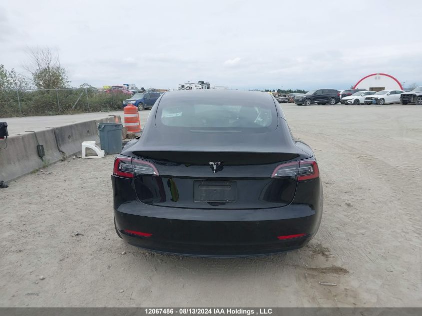 2019 Tesla Model 3 VIN: 5YJ3E1EA0KF324639 Lot: 12067486