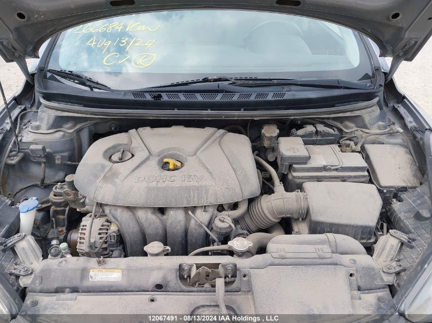 2012 Hyundai Elantra Gls/Limited VIN: 5NPDH4AE1CH098121 Lot: 12067491