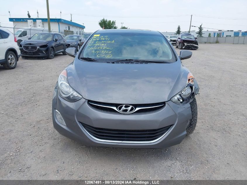 2012 Hyundai Elantra Gls/Limited VIN: 5NPDH4AE1CH098121 Lot: 12067491