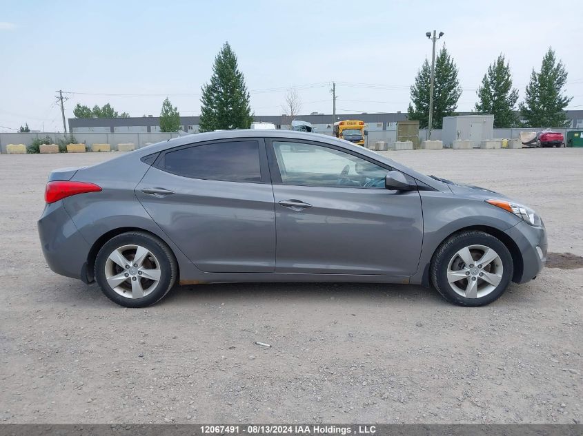2012 Hyundai Elantra Gls/Limited VIN: 5NPDH4AE1CH098121 Lot: 12067491