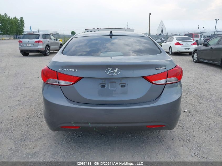 2012 Hyundai Elantra Gls/Limited VIN: 5NPDH4AE1CH098121 Lot: 12067491