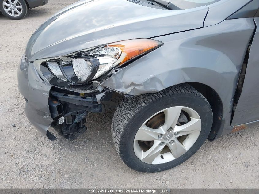 2012 Hyundai Elantra Gls/Limited VIN: 5NPDH4AE1CH098121 Lot: 12067491