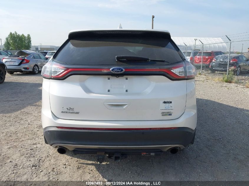 2018 Ford Edge Sel VIN: 2FMPK4J92JBB82213 Lot: 12067493