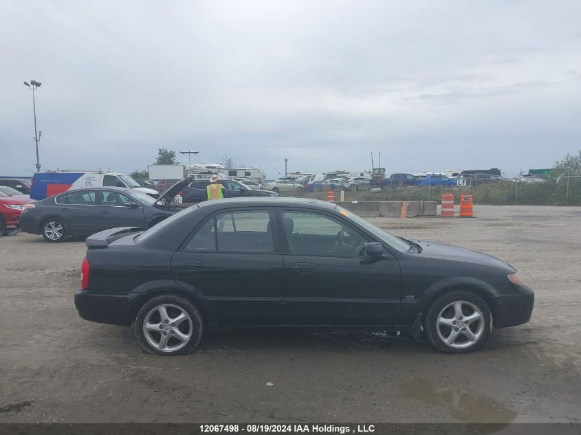 2002 Mazda Protege VIN: JM1BJ225X20525340 Lot: 12067498