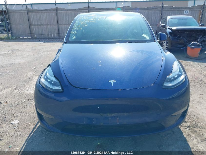 2022 Tesla Model Y VIN: 7SAYGDEE5NF357955 Lot: 12067529