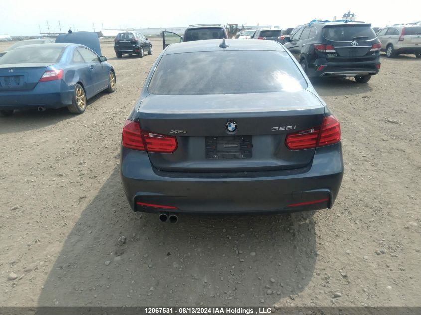 2015 BMW 328 Xi VIN: WBA3B3G56FNT19485 Lot: 12067531