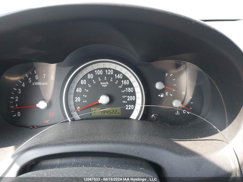 2008 Hyundai Entourage VIN: KNDMC233686046371 Lot: 12067533