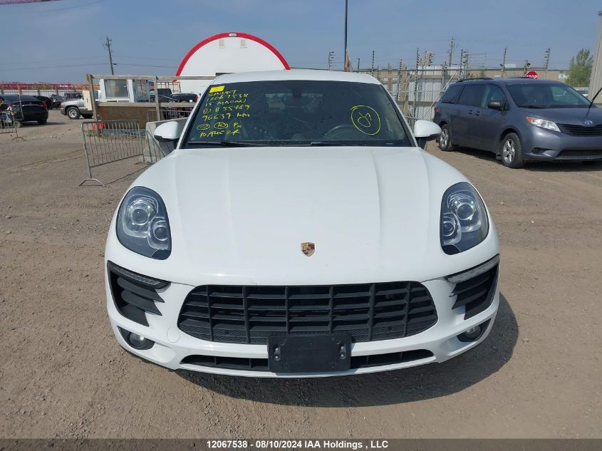 2015 Porsche Macan VIN: WP1AB2A55FLB55489 Lot: 12067538