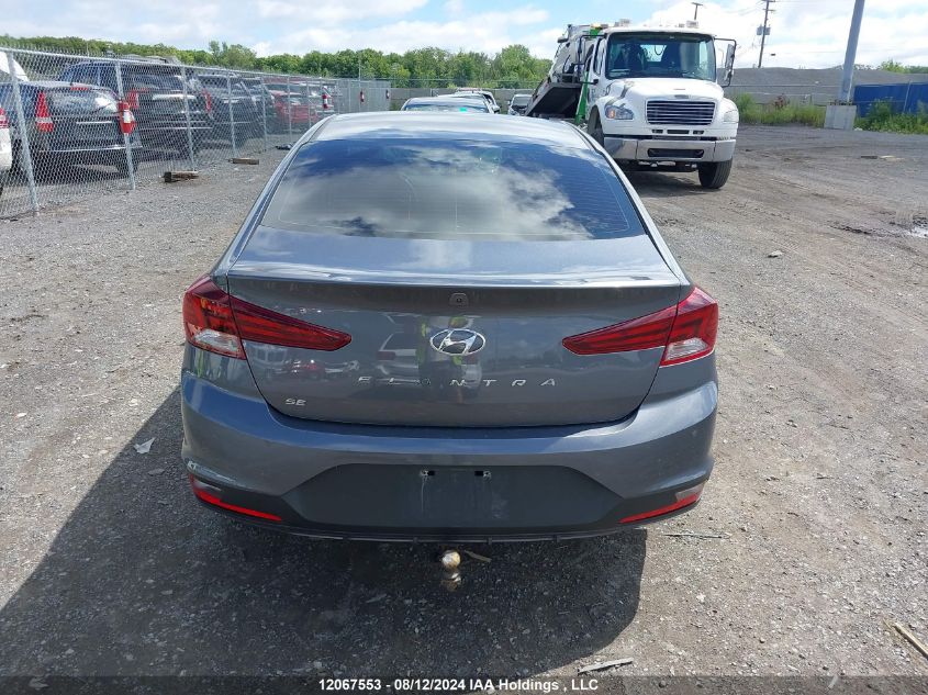 2019 Hyundai Elantra VIN: KMHD74LF2KU733324 Lot: 12067553