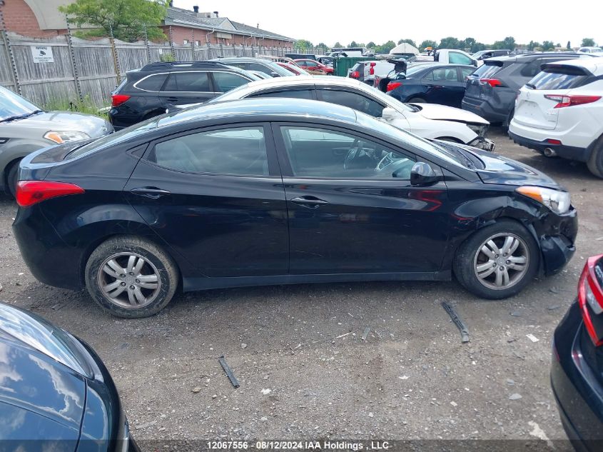 2012 Hyundai Elantra Gl VIN: 5NPDH4AE6CH088023 Lot: 12067556