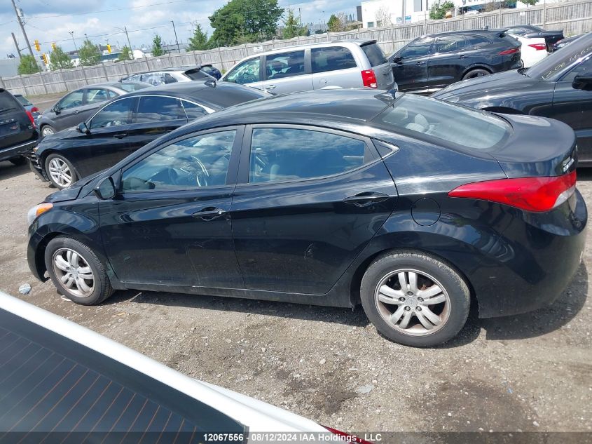 2012 Hyundai Elantra Gl VIN: 5NPDH4AE6CH088023 Lot: 12067556