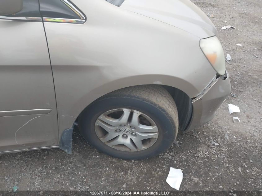 2006 Honda Odyssey Exl VIN: 5FNRL38646B508359 Lot: 12067571