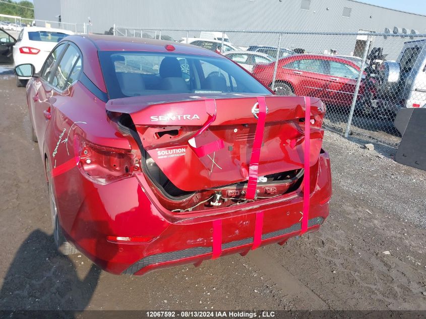 2020 Nissan Sentra VIN: 3N1AB8CV4LY296724 Lot: 12067592