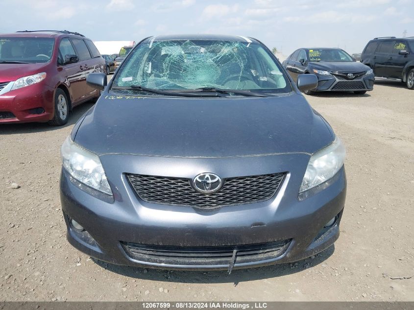 2009 Toyota Corolla Le VIN: 2T1BU40E19C087216 Lot: 12067599