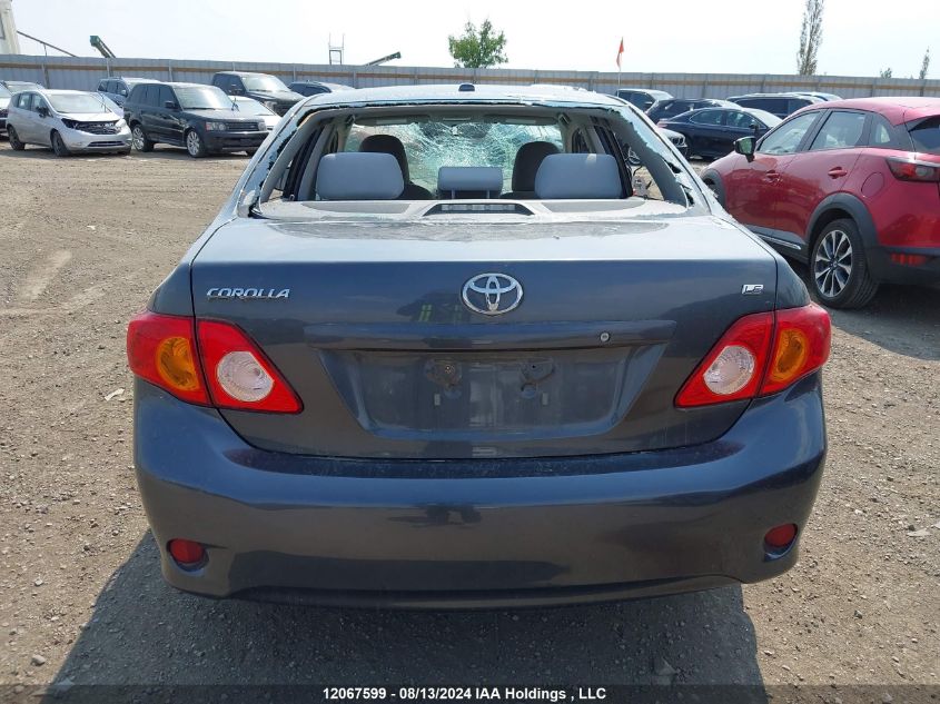 2009 Toyota Corolla Le VIN: 2T1BU40E19C087216 Lot: 12067599
