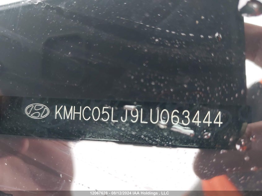 2020 Hyundai Ioniq Ultimate VIN: KMHC05LJ9LU063444 Lot: 12067628