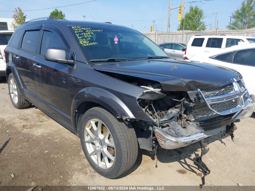 2014 Dodge Journey R/T VIN: 3C4PDDFG0ET125816 Lot: 12067632